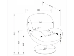 Lænestol Houston 1982 (Fløde)