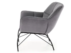 Lænestol Houston 1485 (Grå + Sort)