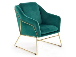 Lænestol Houston 846 (Turkis + Gylden)