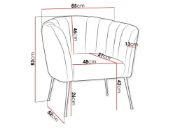 Lænestol Orem 112 (Magic Velvet 2219)