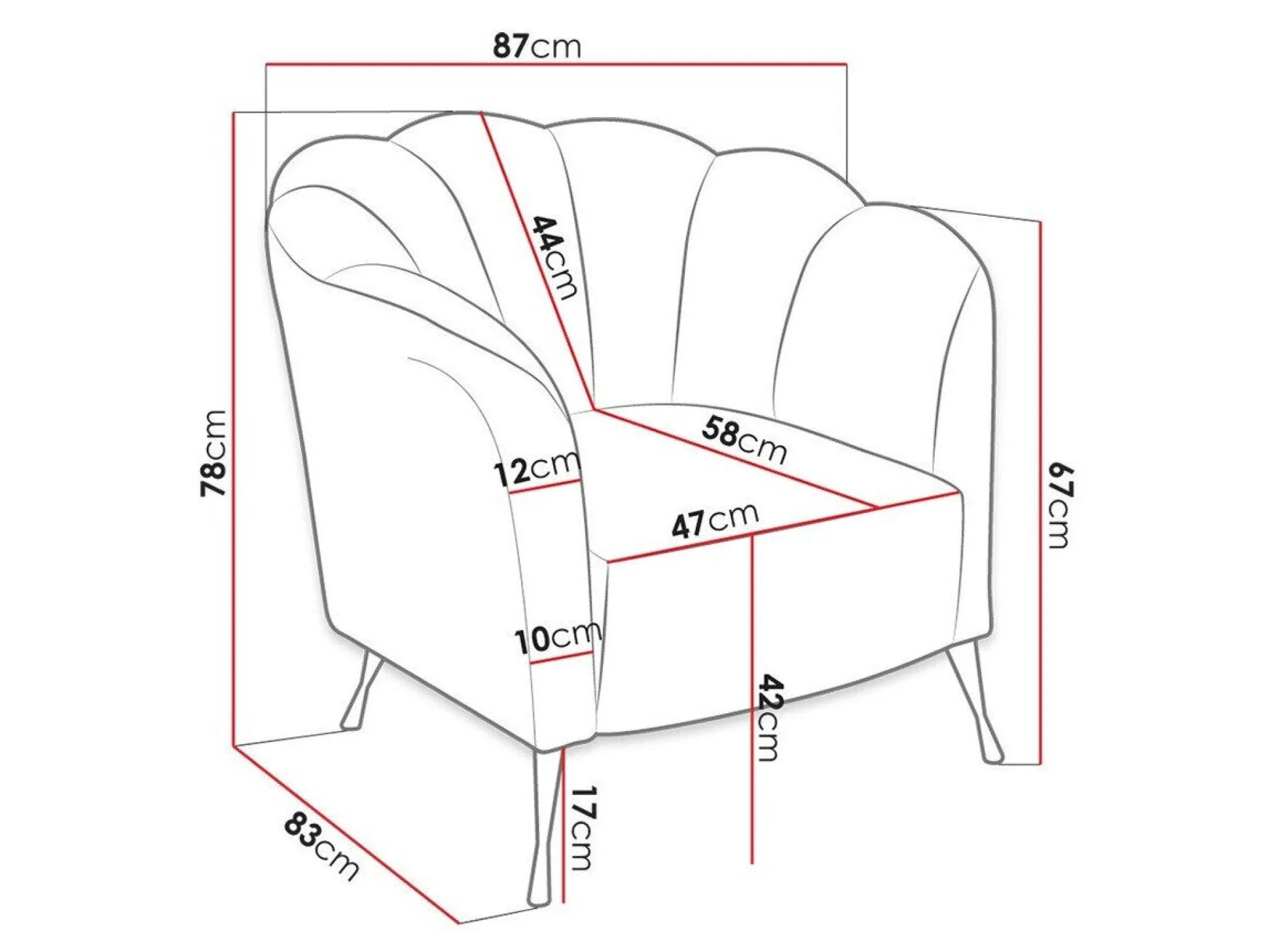 Lænestol Providence 150 (Eureka 2121)