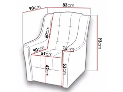 Lænestol Providence 108 (Ibiza 17 + Ibiza 15)