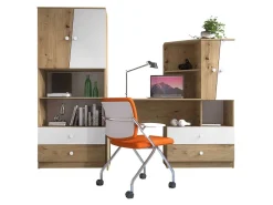 Møbelsæt Almira 115 (Artisan eg + Hvid)