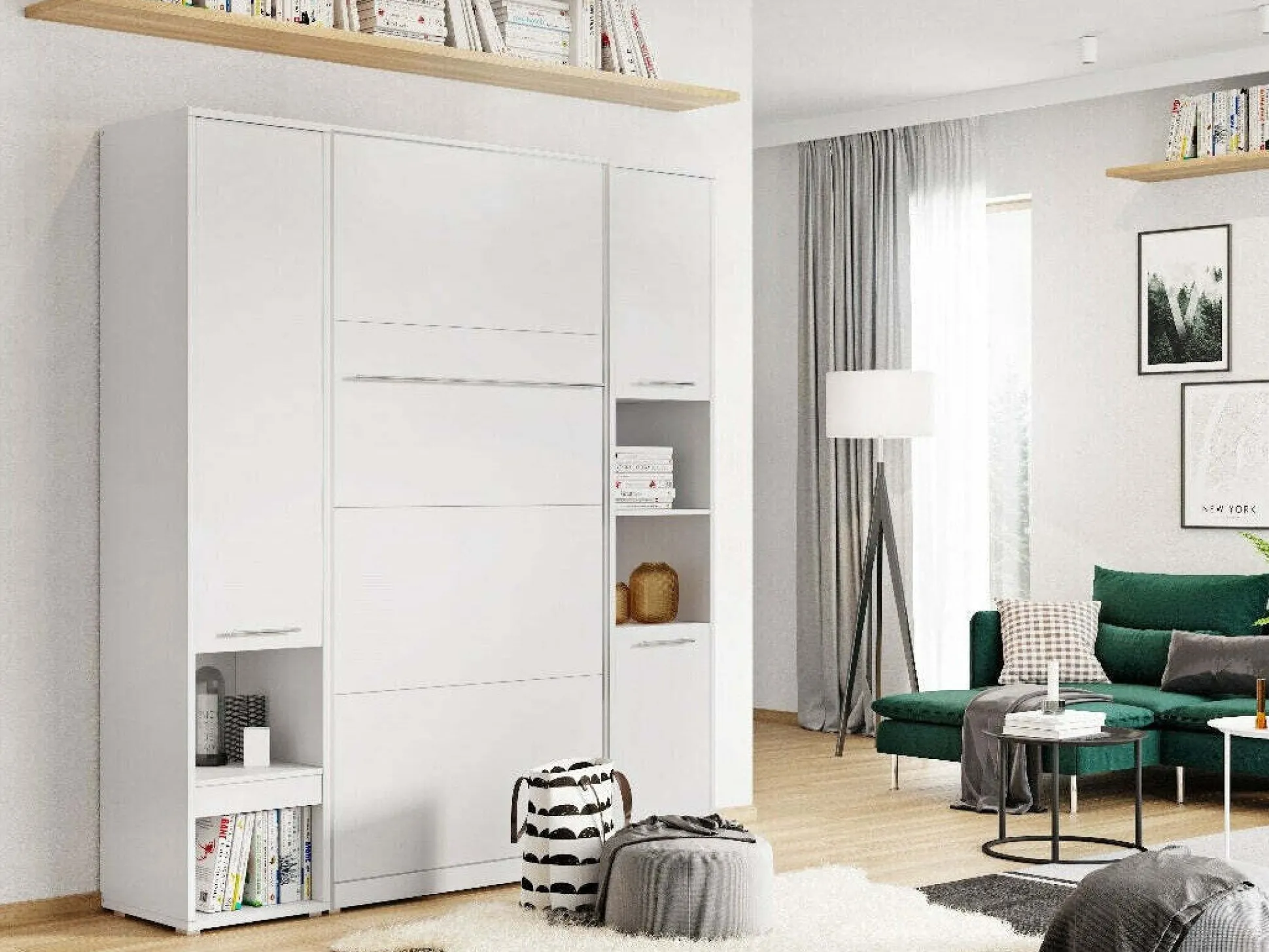 Møbelsæt Concept Pro Lenart Levfere 144 (Hvid)