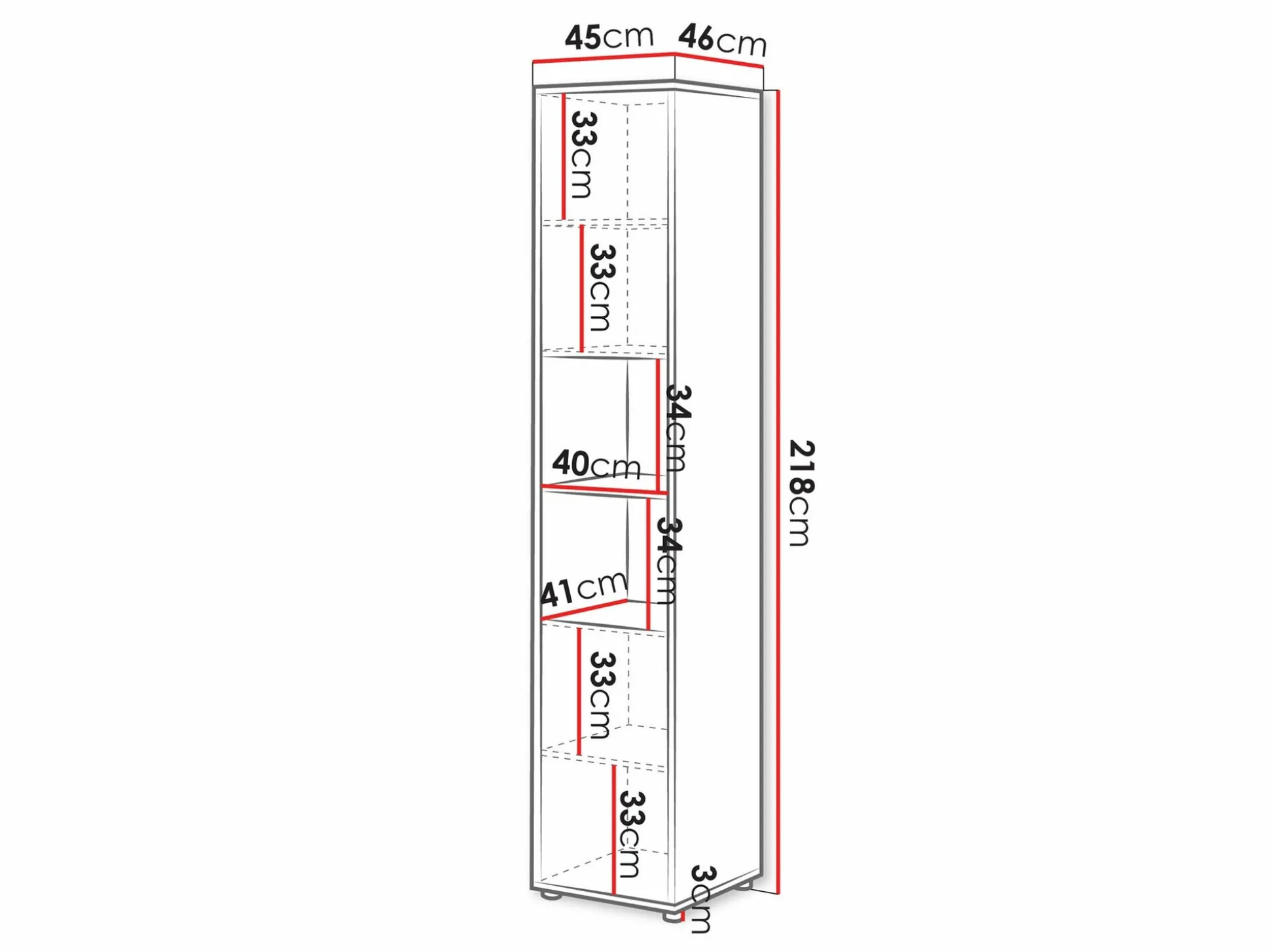 Møbelsæt Concept Pro Lenart Levfere 144 (Hvid)