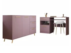 Møbelsæt Rosa (Lilla)