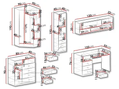 Møbelsæt Tesmonu 117