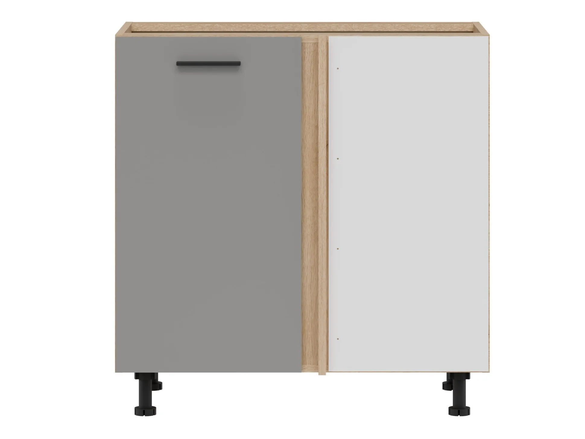 Modulhjørneskab Ati Grey 130