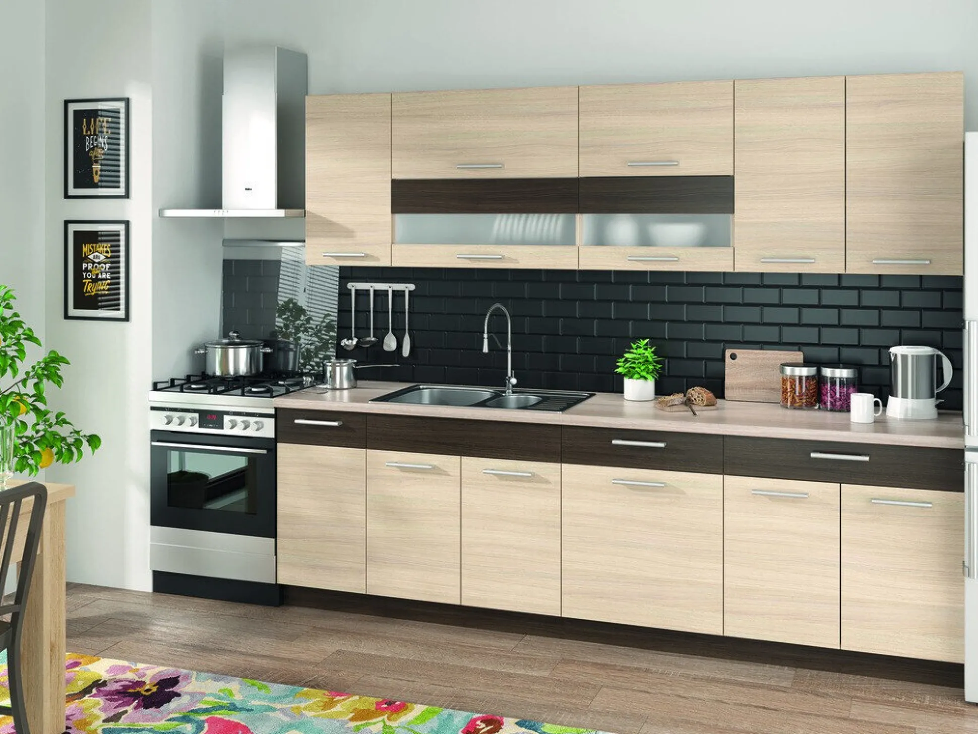 Modulhjørneskab Mode Light 118