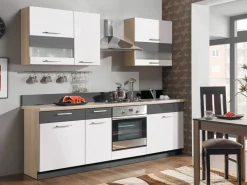 Modulhjørneskab Mode White 118