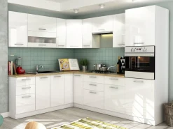 Modulhjørneskab Tiffa White 148