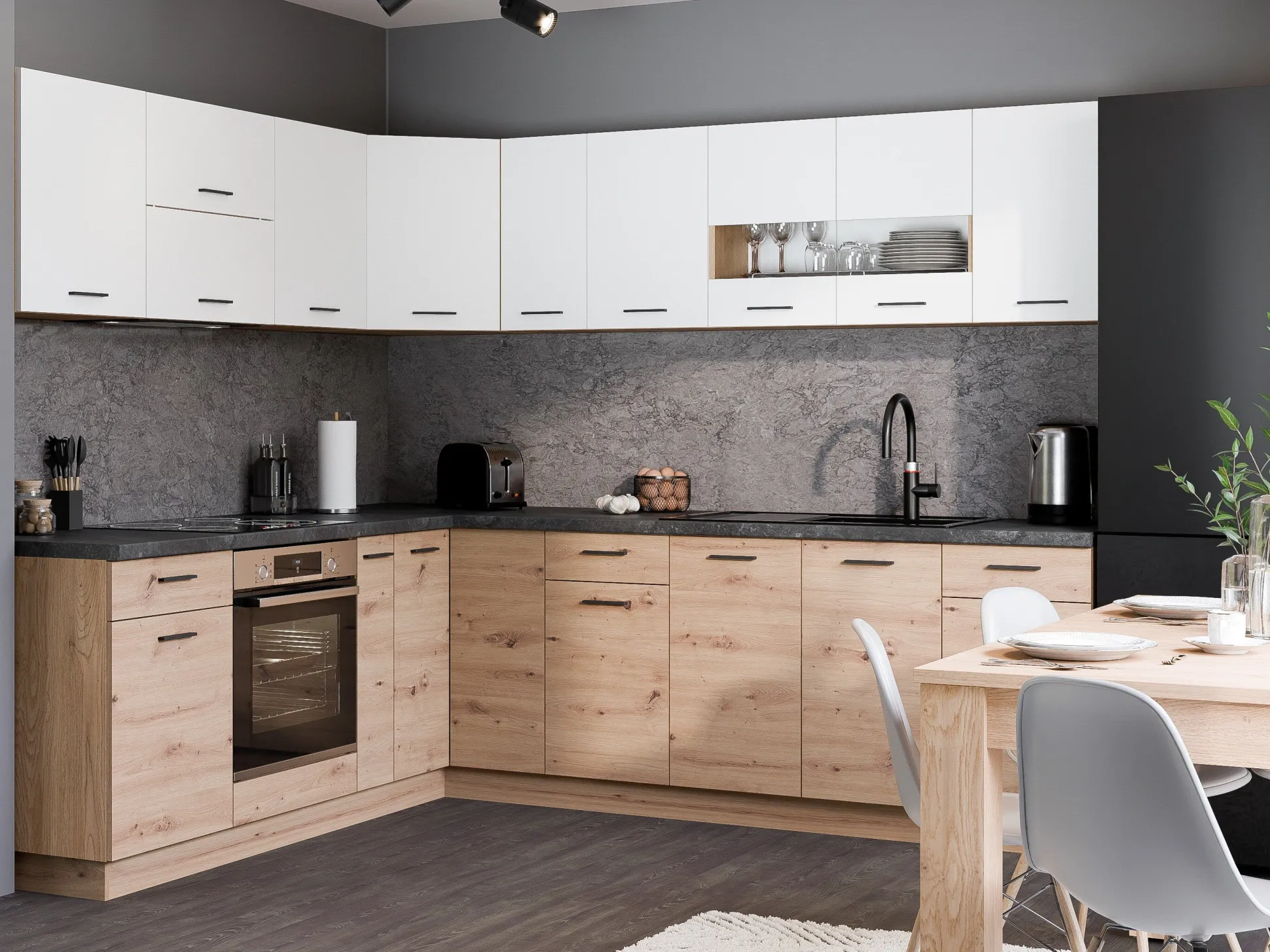 Modulhjørnevægskab Ati 164