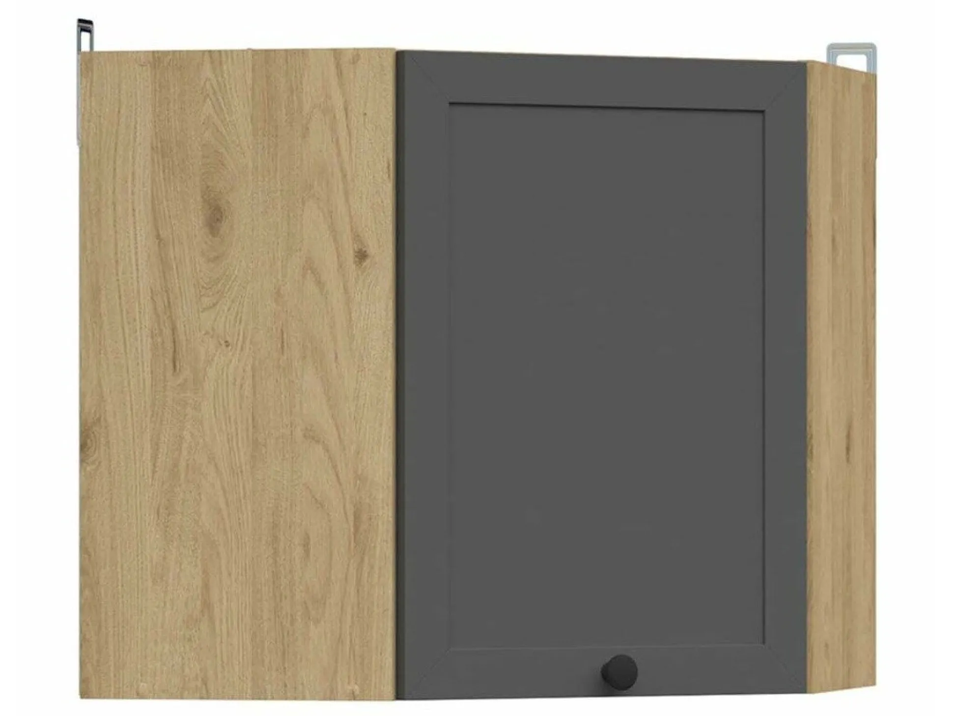 Modulhjørnevægskab Classic Grey Oak 104