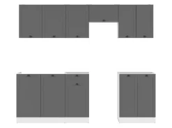 Modulkøkkensæt Classic Grey 119