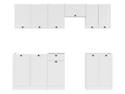 Modulkøkkensæt Classic White 120