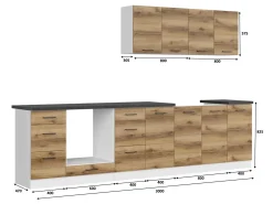 Modulkøkkensæt Dela 116