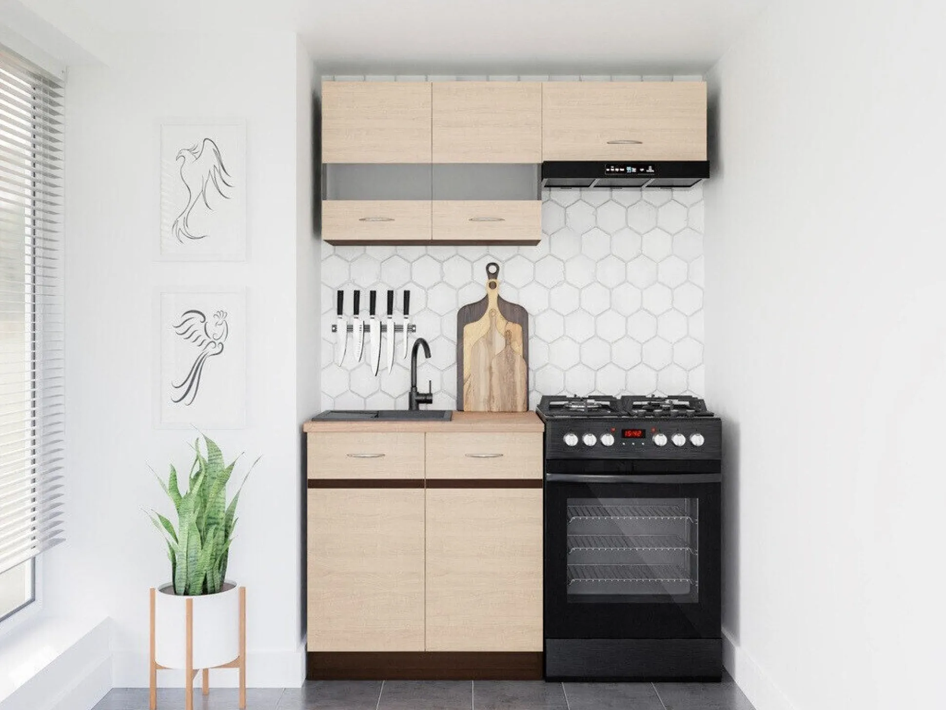 Modulkøkkensæt Eli Light 116