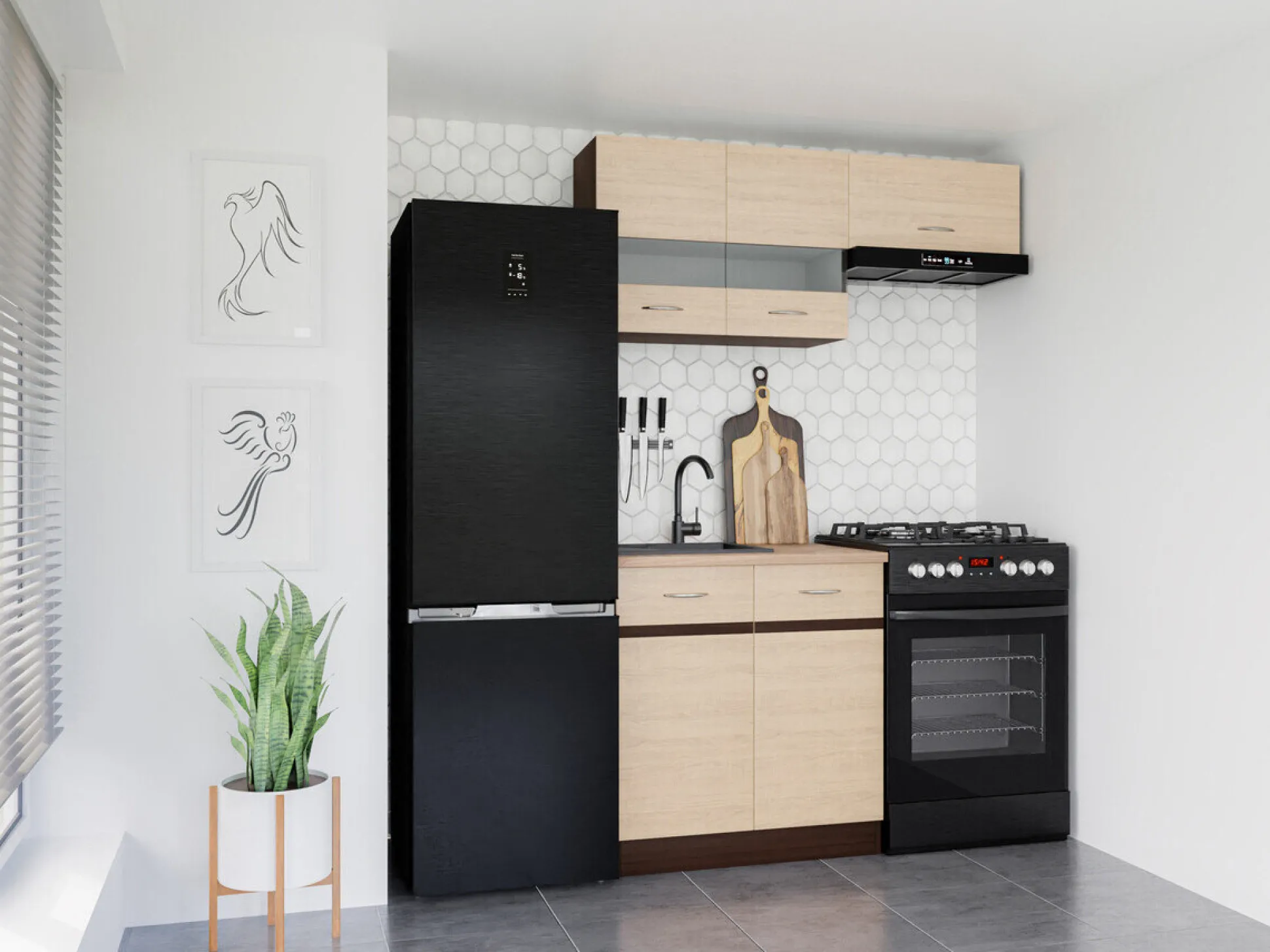 Modulkøkkensæt Eli Light 116