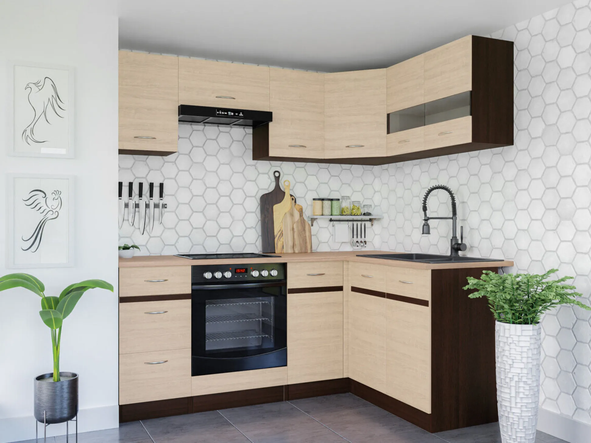 Modulkøkkensæt Eli Light 115