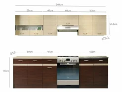 Modulkøkkensæt Eli Mix 102