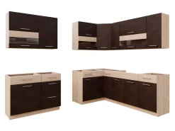 Modulkøkkensæt Mode Dark 130