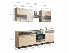 Modulkøkkensæt Mode Light 127