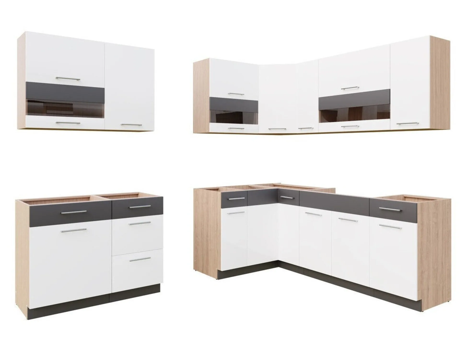 Modulkøkkensæt Mode White 131