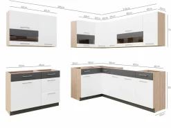 Modulkøkkensæt Mode White 131