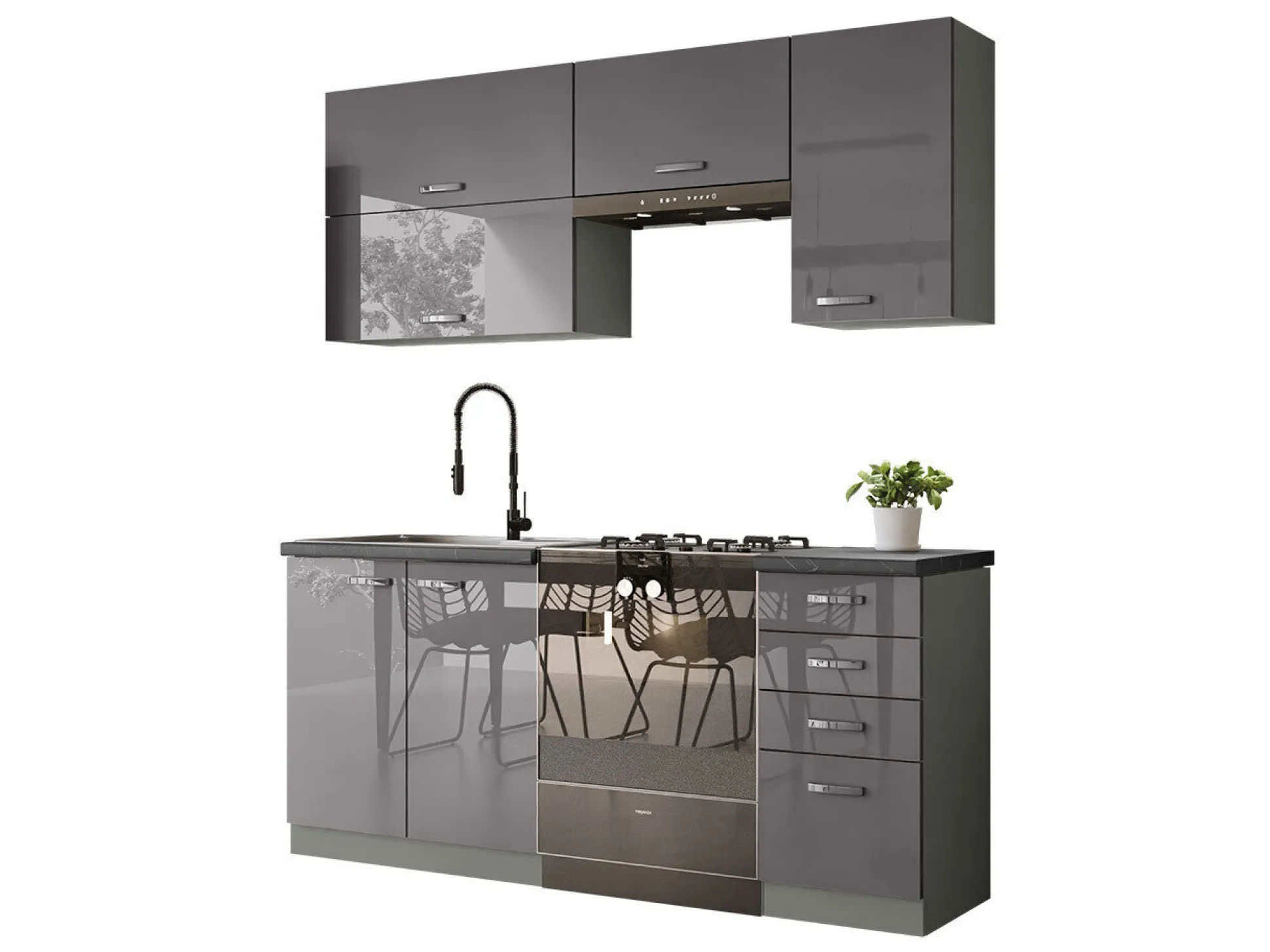 Modulkøkkensæt Multi Grey 125