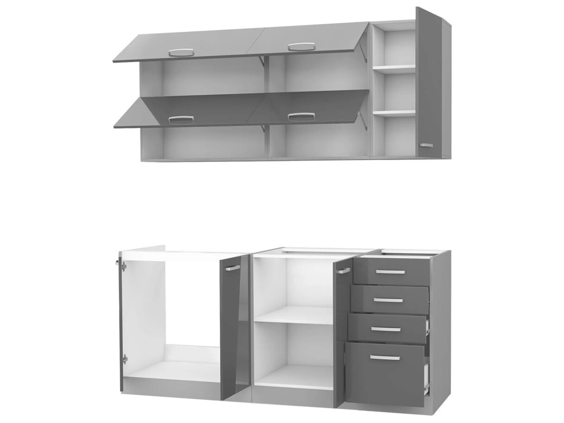 Modulkøkkensæt Multi White 124