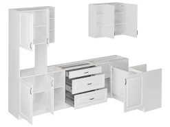 Modulkøkkensæt Retro Grey 148