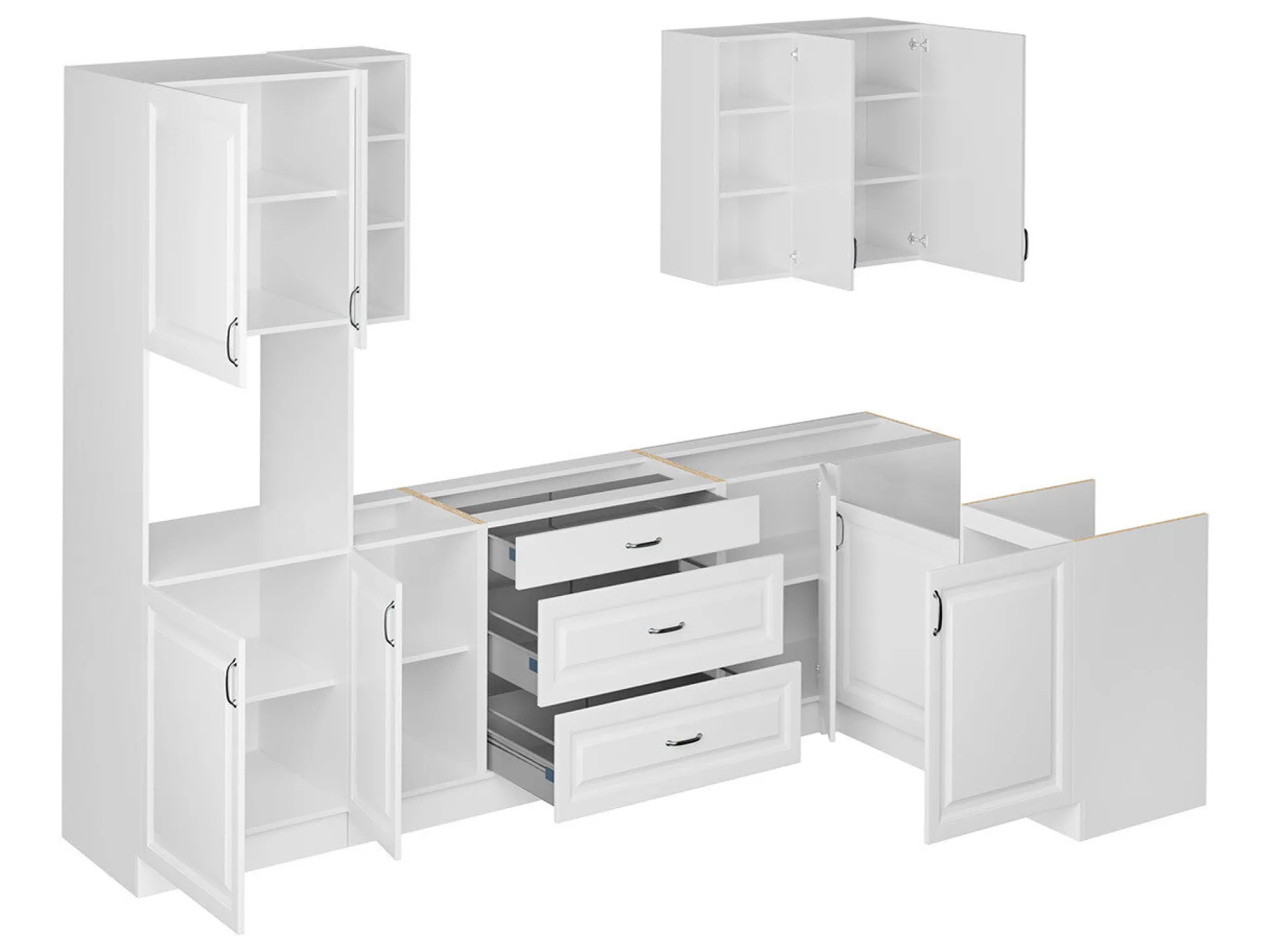 Modulkøkkensæt Retro Grey 148