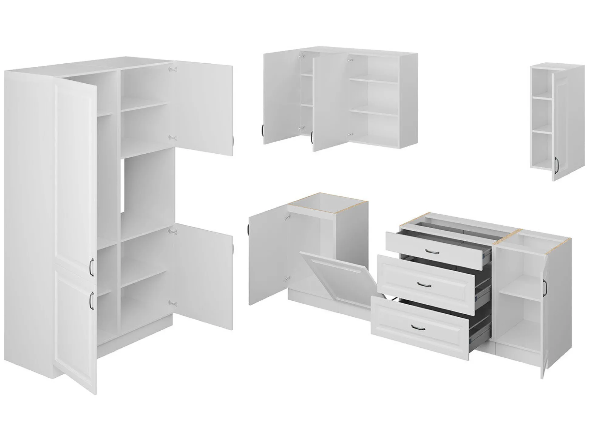 Modulkøkkensæt Retro Grey 149