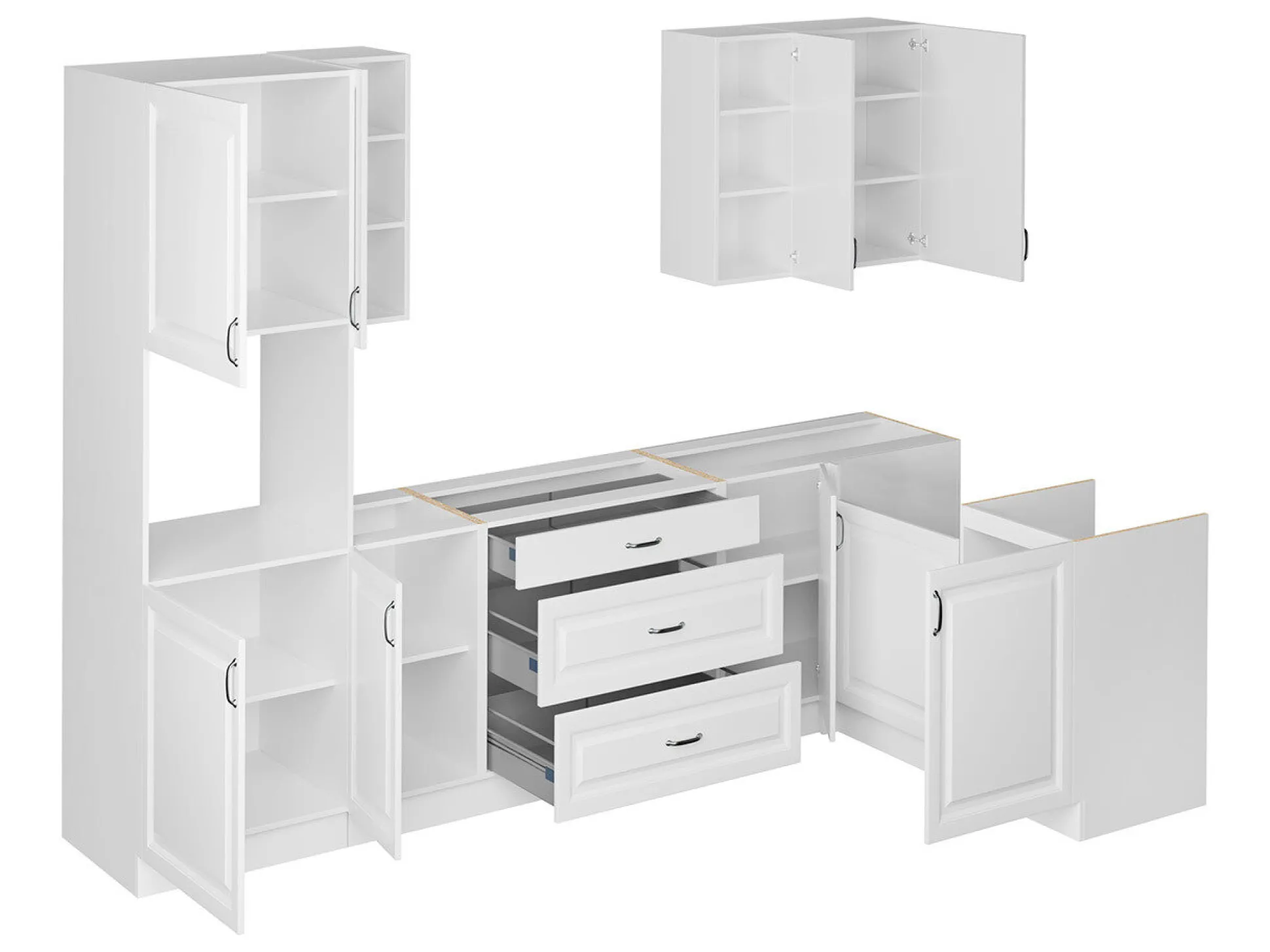 Modulkøkkensæt Retro White 148