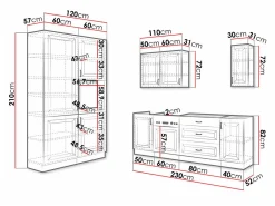 Modulkøkkensæt Retro White 149