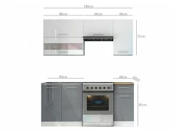 Modulkøkkensæt Tiffa Mix 100