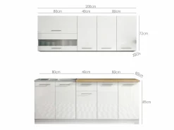 Modulkøkkensæt Tiffa White 115