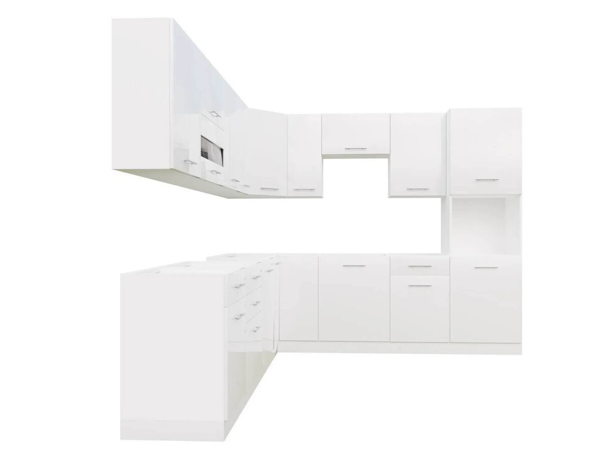 Modulkøkkensæt Tiffa White 150