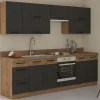 Modulkøkkensæt Wood Grey 135
