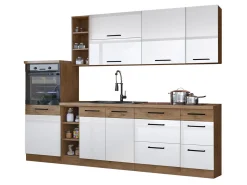 Modulkøkkensæt Wood White 136