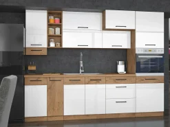 Modulkøkkensæt Wood White 137