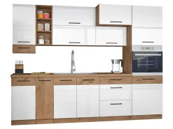 Modulkøkkensæt Wood White 137