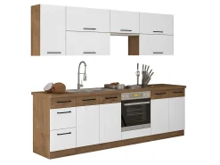 Modulkøkkensæt Wood White 138