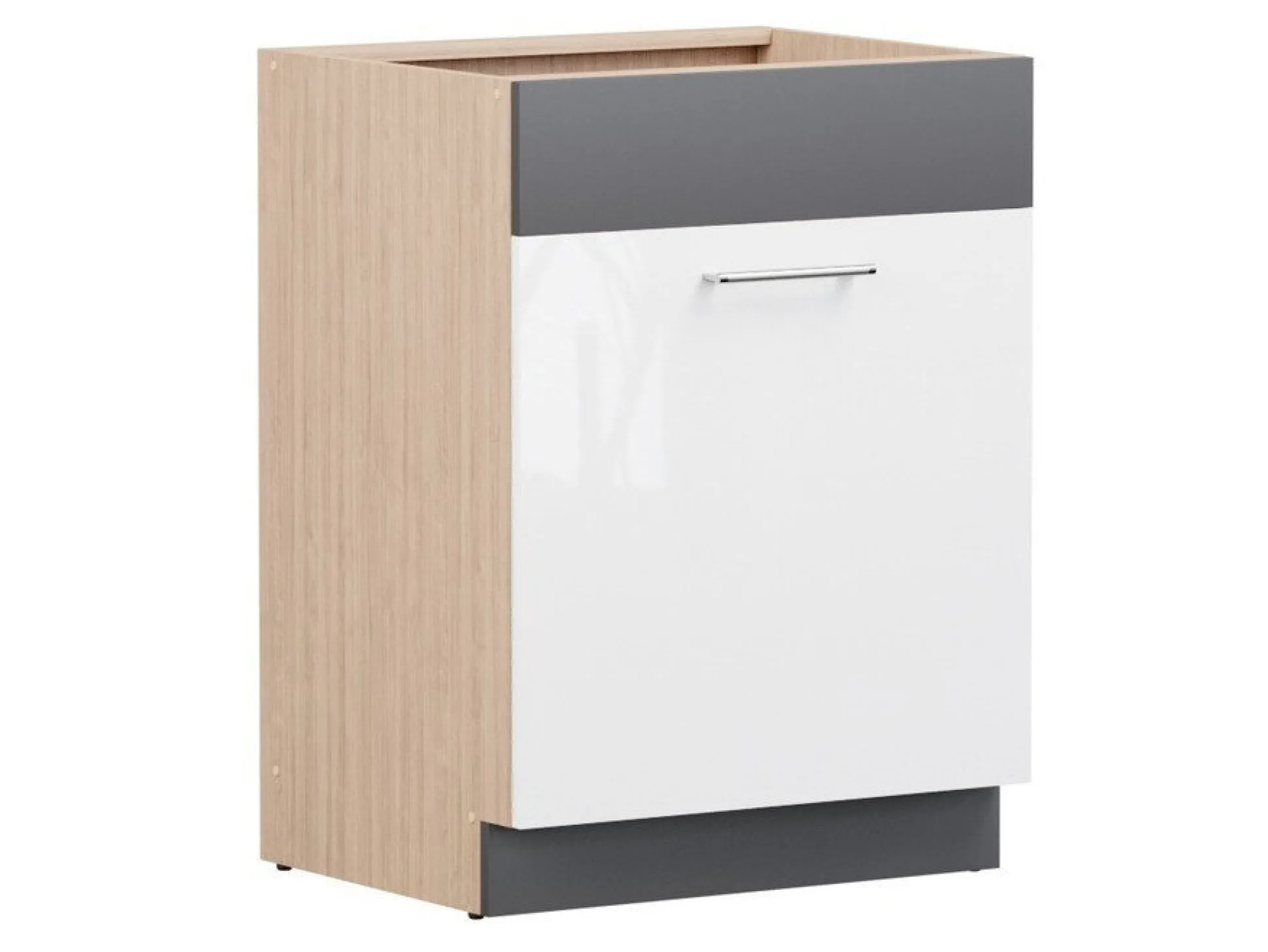 Modulopvaskeskab med låger Mode White 115