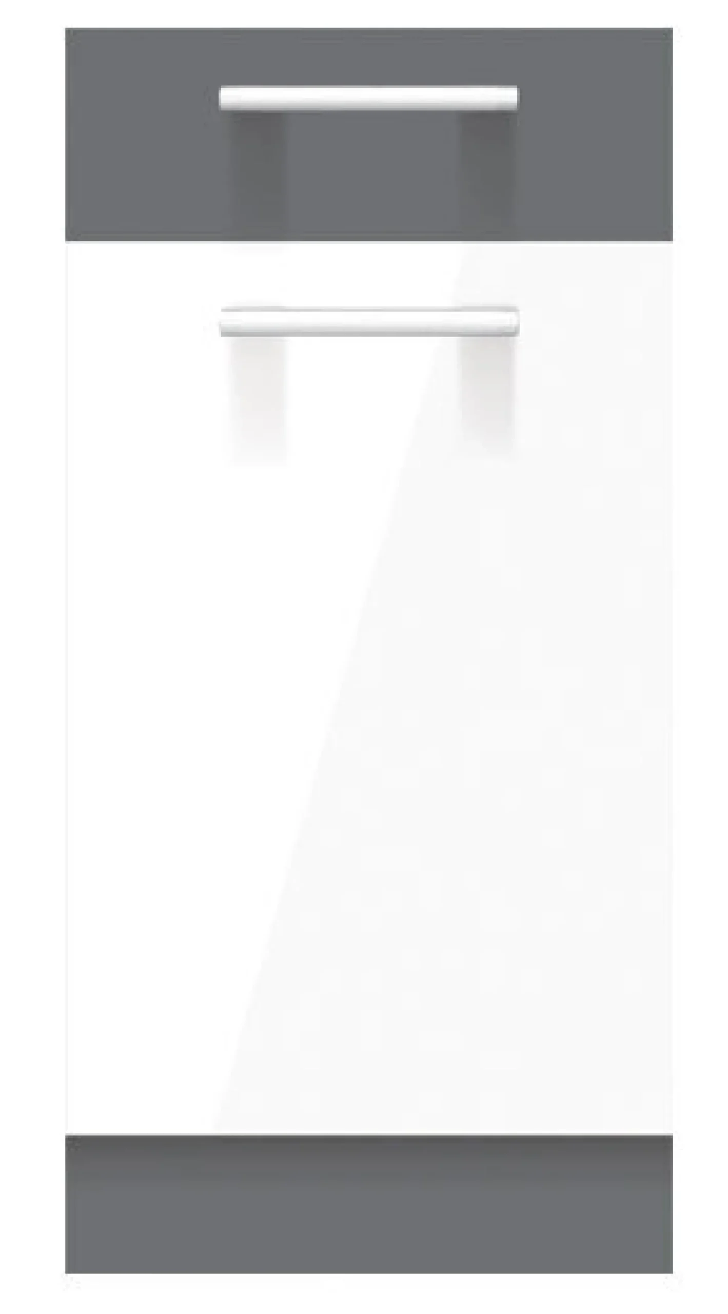 Modulopvaskeskab med låger Mode White 115