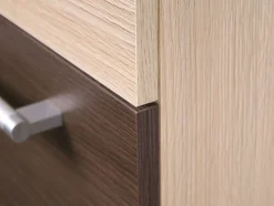 Modulopvaskeskab med låger Mode Light 116