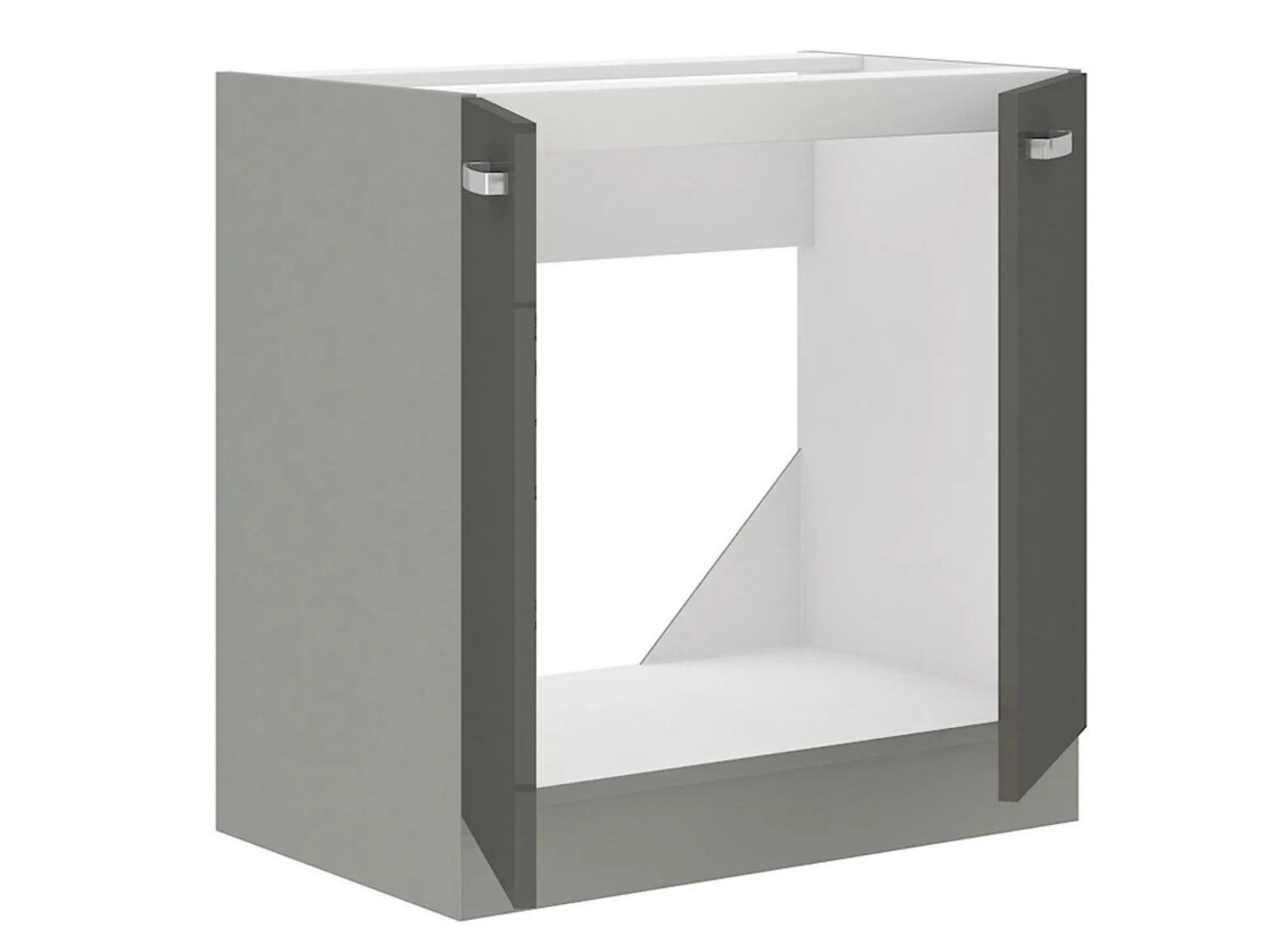 Modulopvaskeskab med låger Multi Grey 110