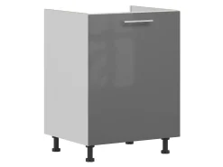 Modulopvaskeskab med låger Tiffa Grey 121