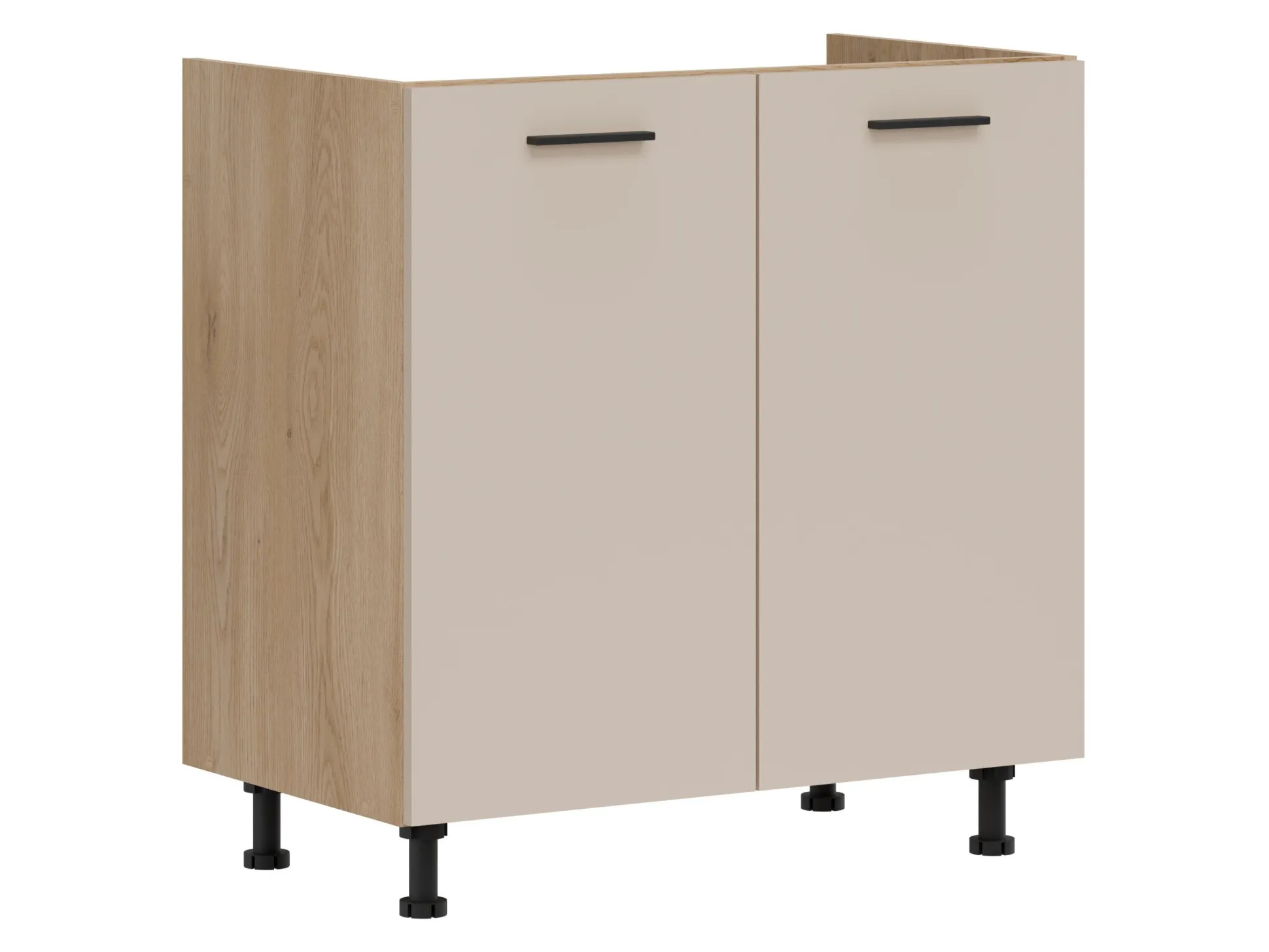 Modulopvaskeskab med låger Ati Cashmere 122