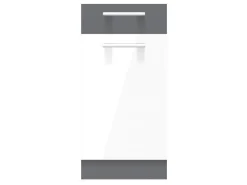 Modulopvaskeskab med låger Mode White 116